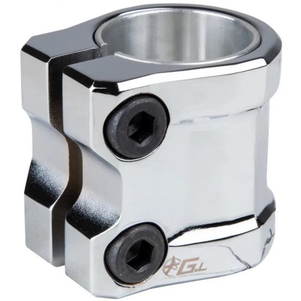 Addict Guardian L Polished Double Clamp